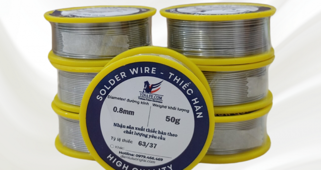 VinaFE 63/37 – Dòng Thiếc Hàn Được Doanh Nghiệp Điện Tử Tin Dùng